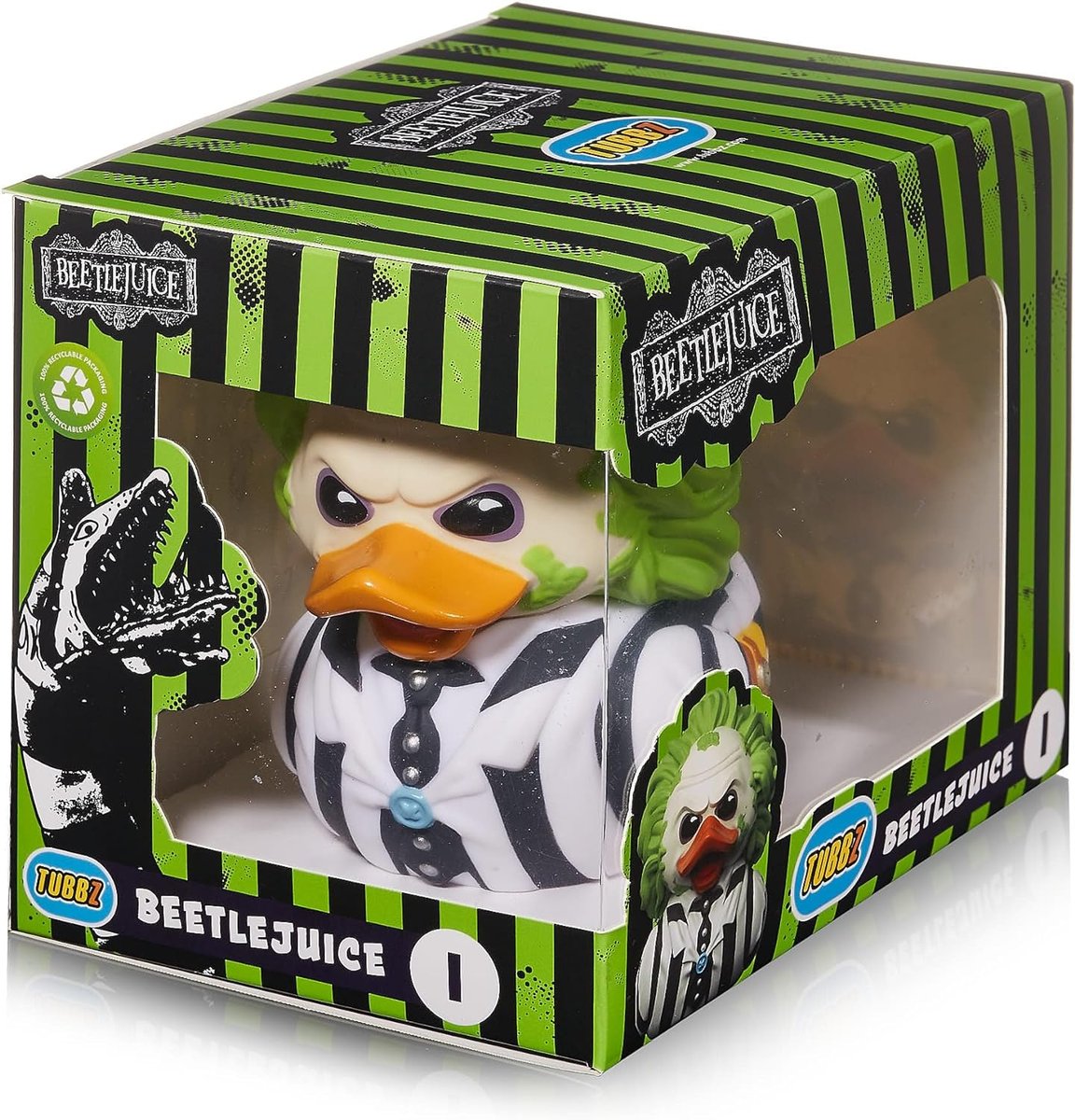 tubzz kaczuszka figurka beetlejuice horror