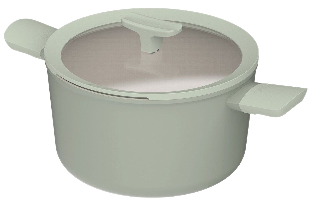 Garnek z pokrywą Berghoff Balance Sage Leo 24x14 cm