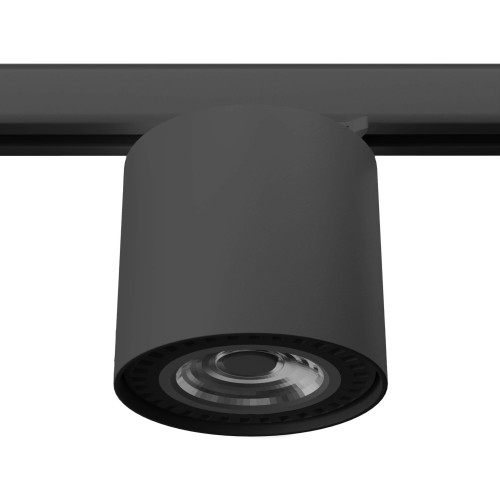 Tiube lampa tuba 1xGU10 AR111 do szyny 3F czarna MYL.00037
