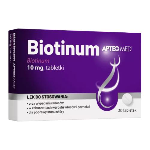 Biotinum APTEO MED 10mg, 30tabl.