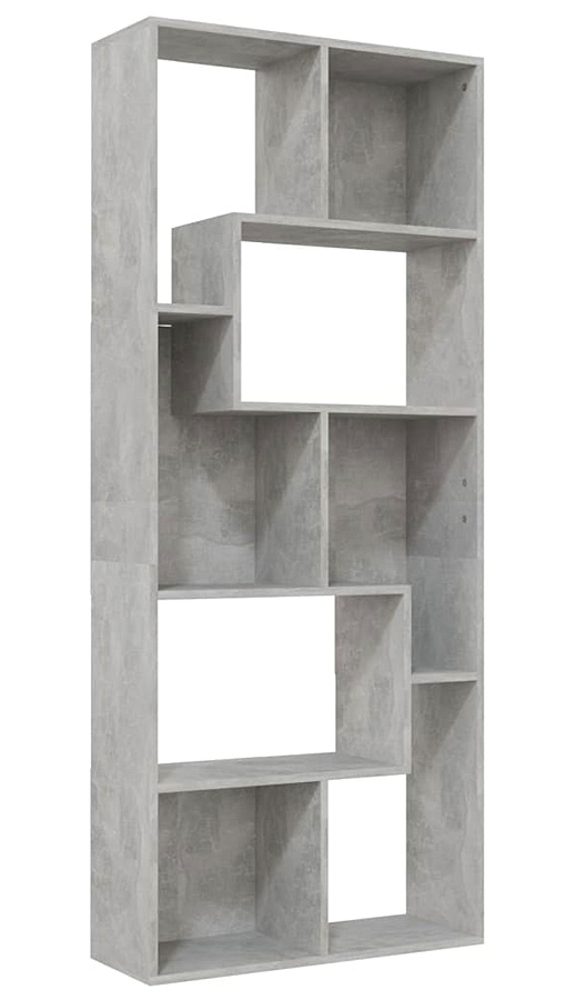 Otwarty regał na książki beton L8-M52