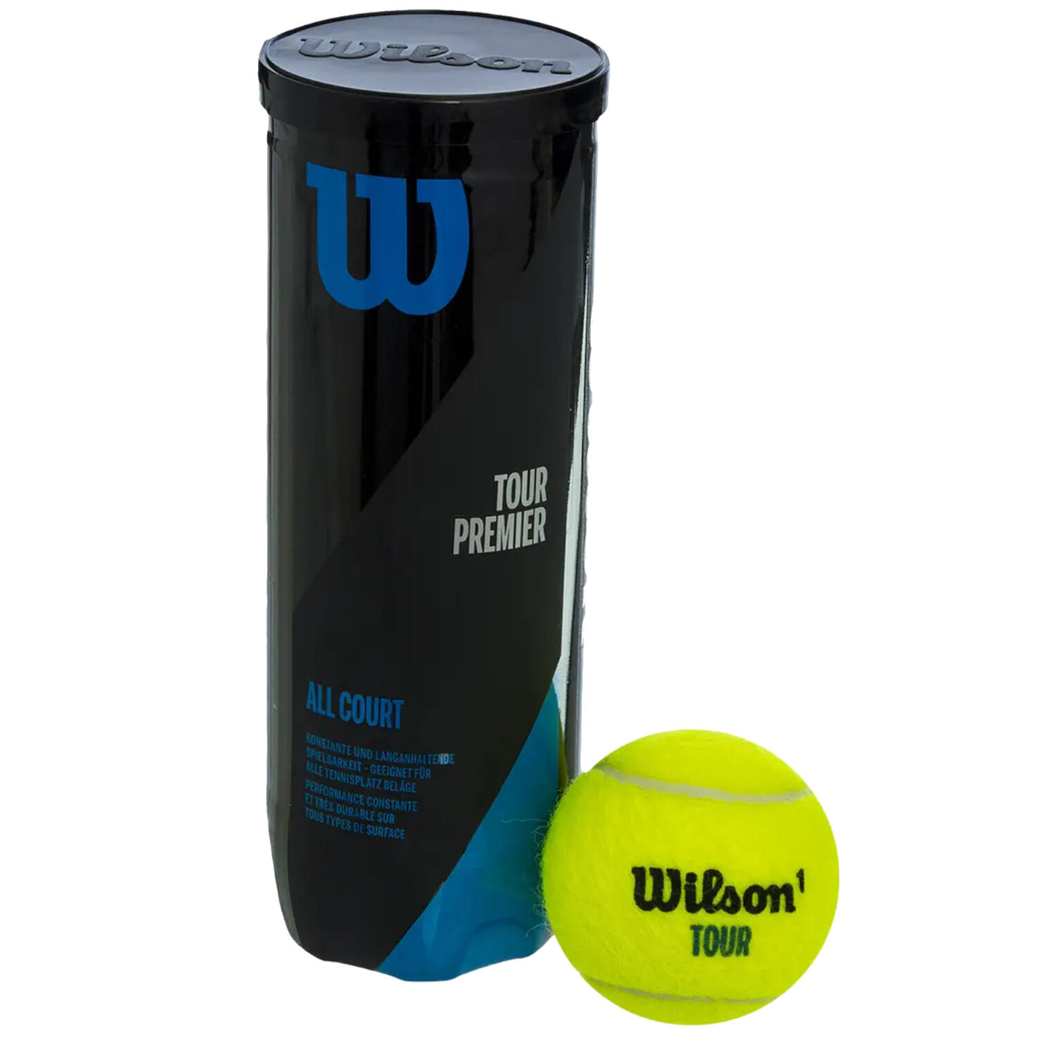 WILSON Wilson piłki tenisowe Tour Premier do wszystkich klocków