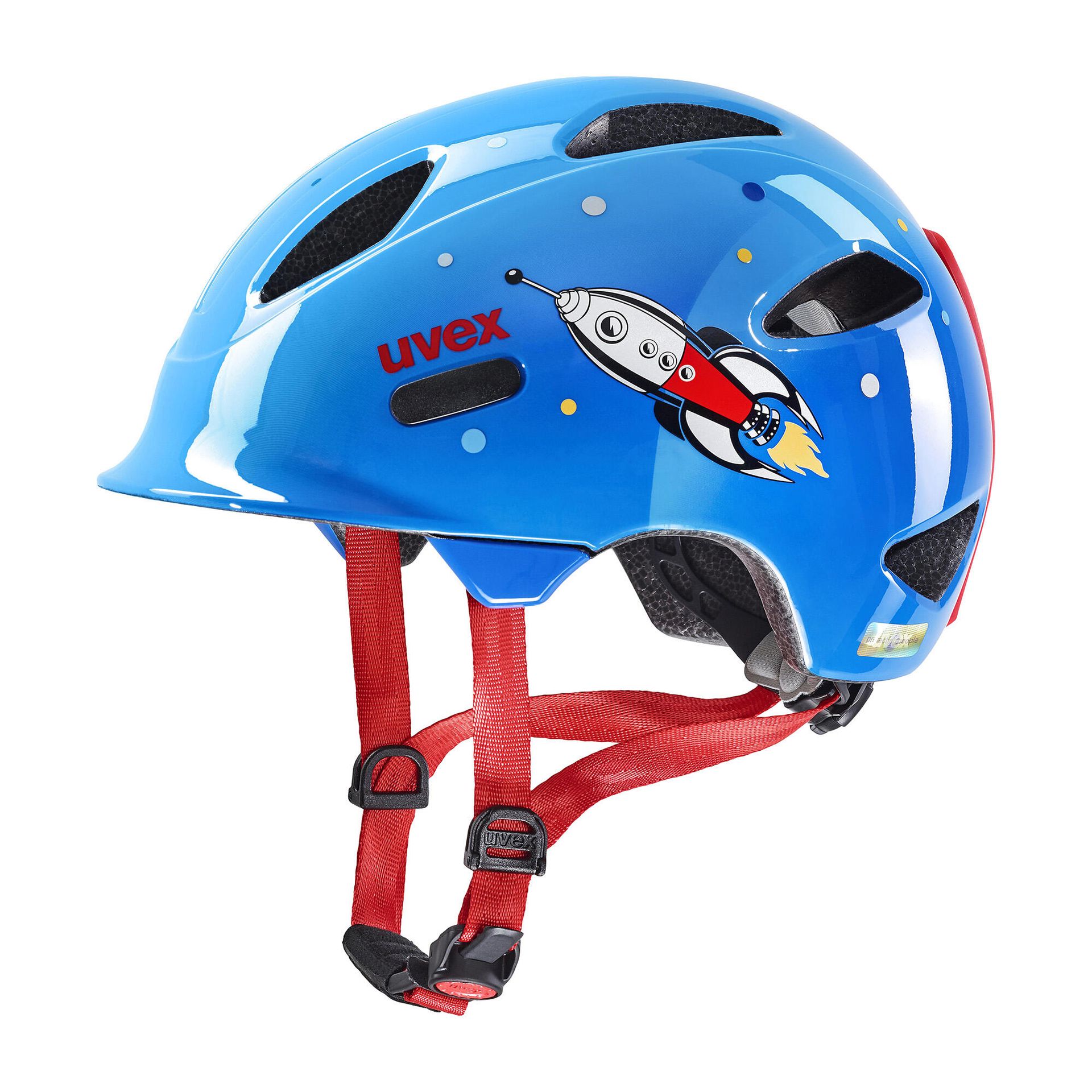 Kask rowerowy dla dziecka Uvex OYO STYLE blue rocket 46-50 cm