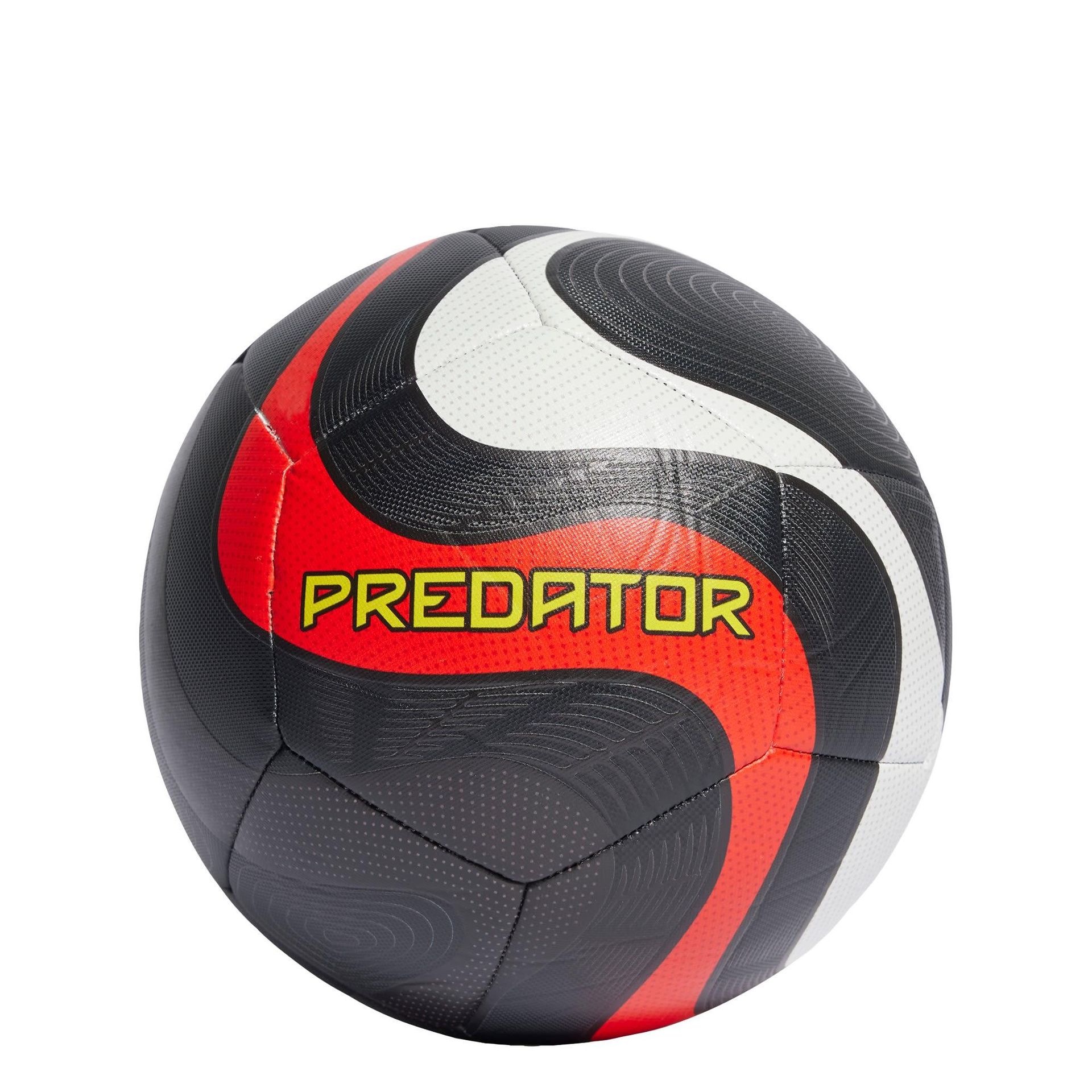 adidas Predator Ball IP1655, unisex, piłki do piłki nożnej, Czarne