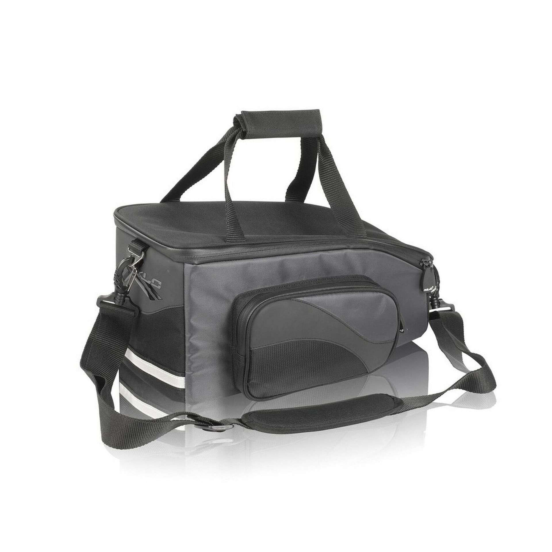 XLC XLC Carry More BA-S47 Torba rowerowa 10l do System Carrier XLC wraz z adapterem, black/anthracite  2021 Sakwy 2501716650