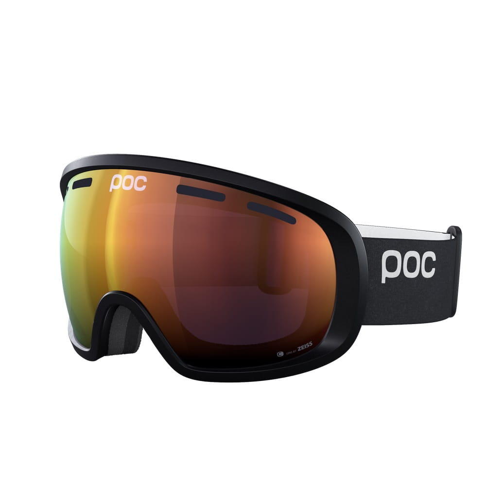 Gogle Poc Fovea czarno pomarańczowe