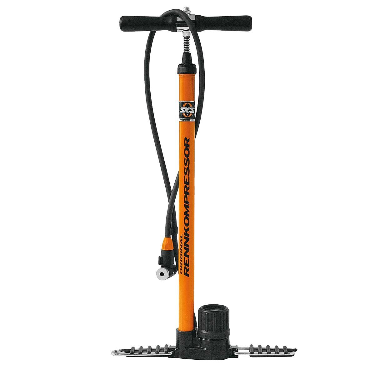 SKS Sks Rennkompressor 10063 Stojąca Pompka Rowerowa, Pomarańczowa (2192525100_Orange)