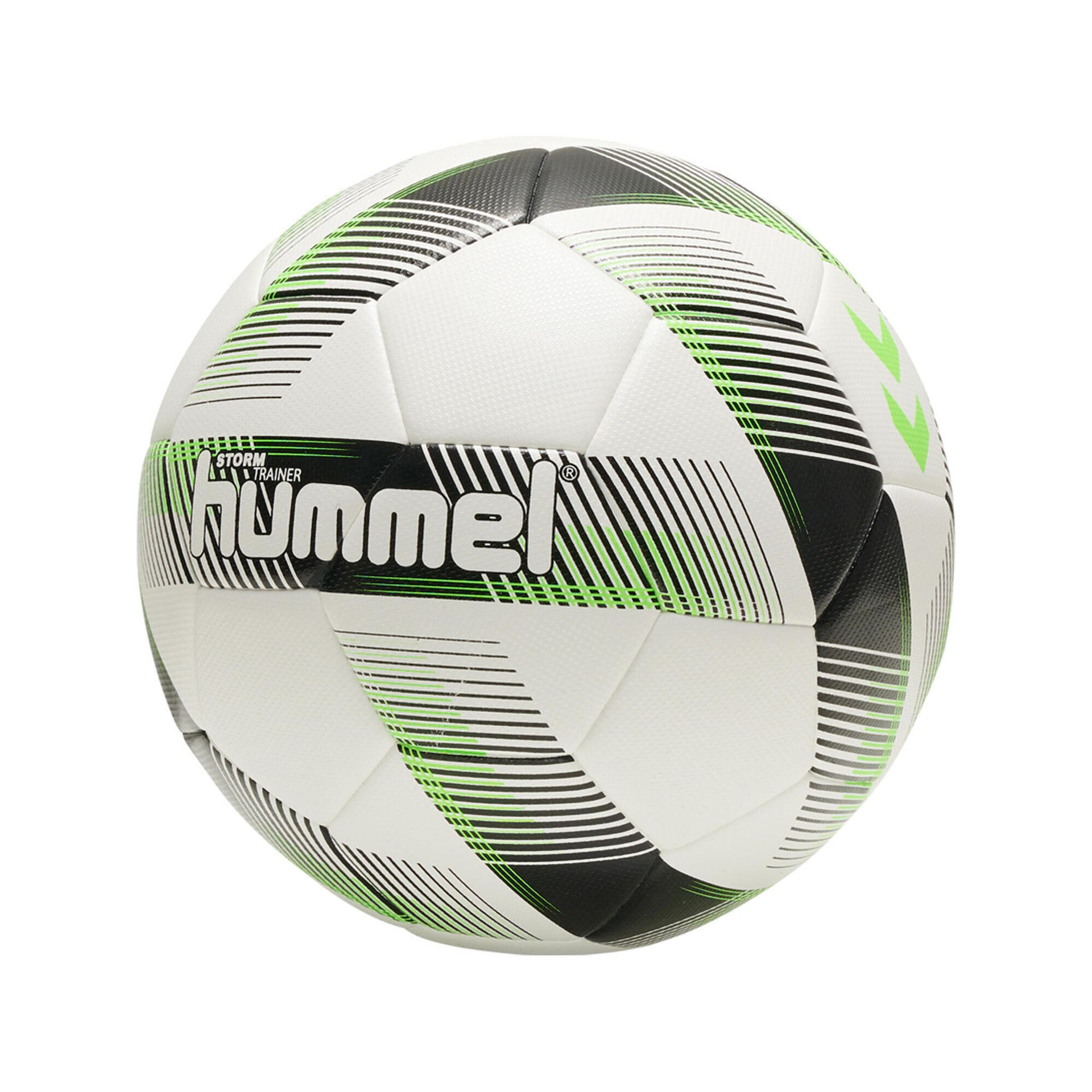 Hummel Uniseks młodzieżowy trening FB piłka nożna, blanc/noir/vert, talia 4 EU