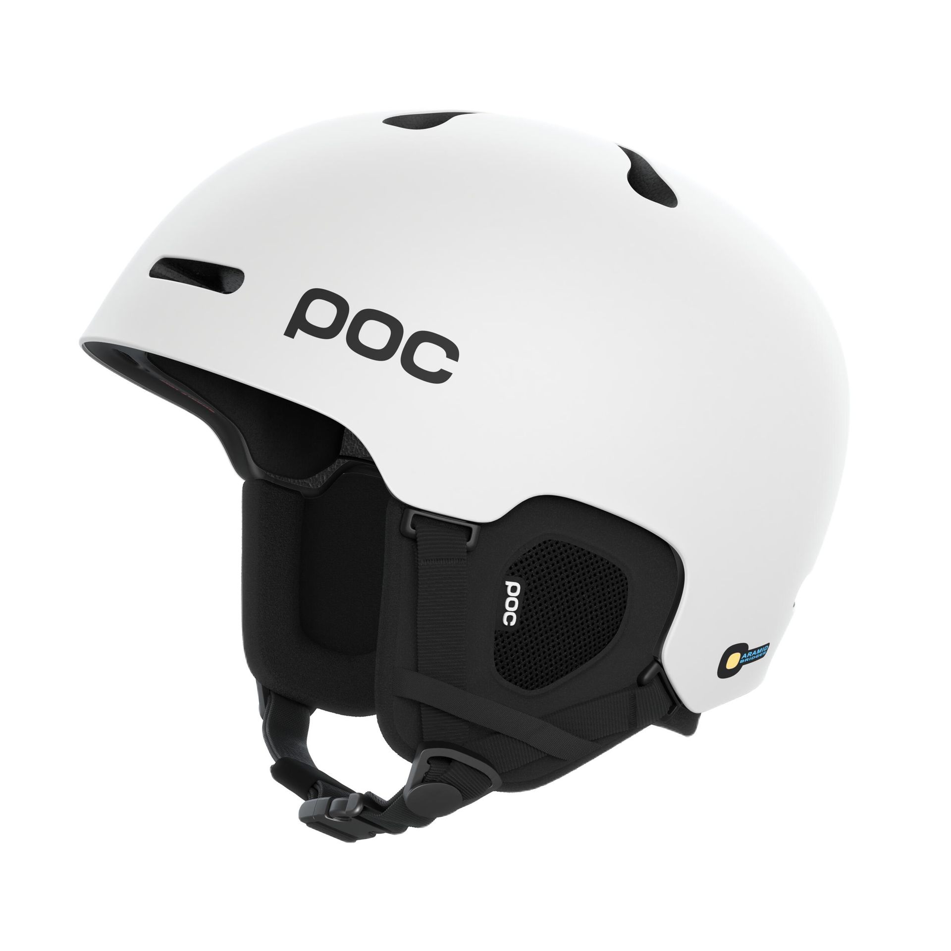 POC Fornix lekki kask narciarski i snowboardowy dla optymalnej ochrony na stoku, podczas jazdy na nartach i freerdy, hydrogen white mat, XL-XXL (56-61 cm)