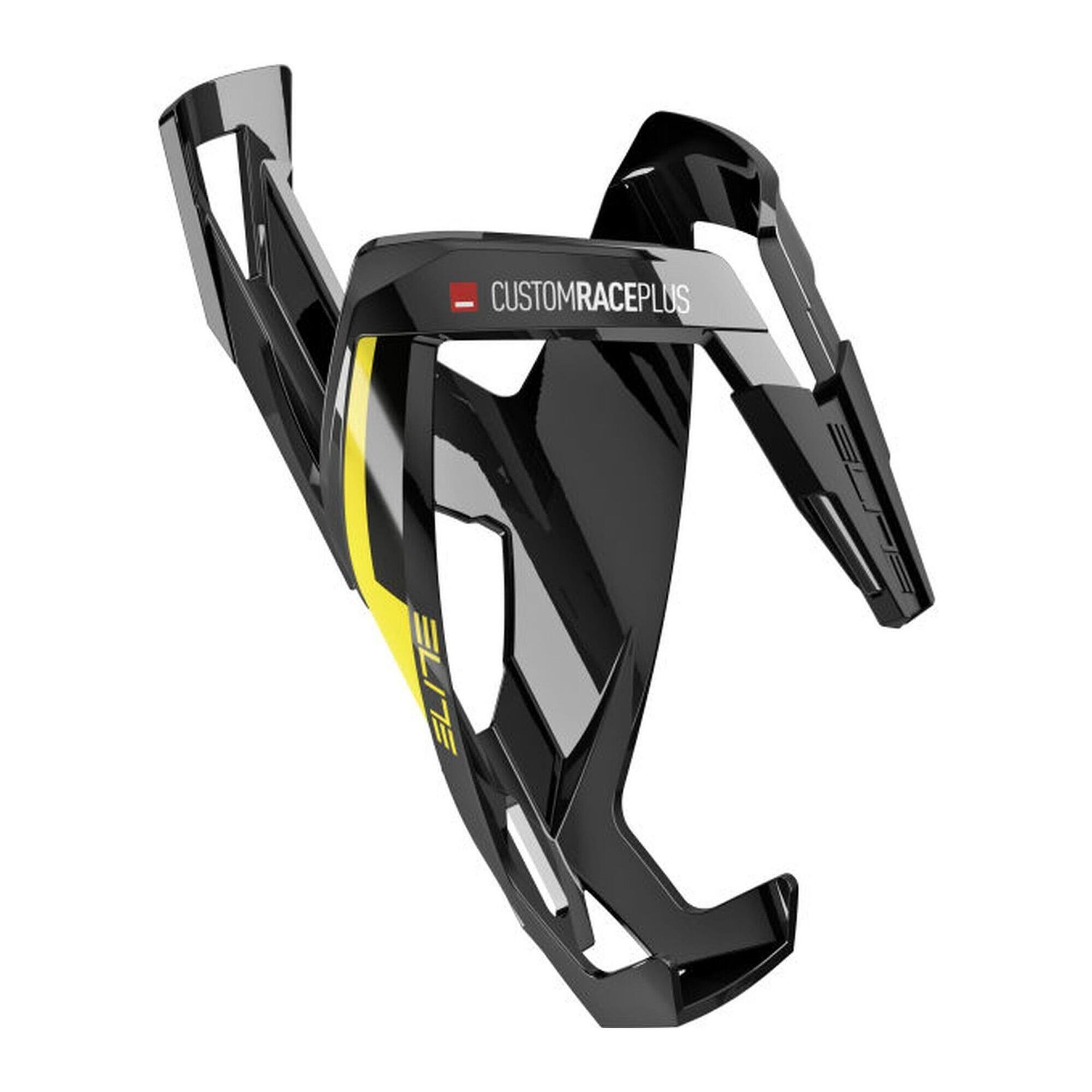 Koszyk na bidon ELITE Custom Race Plus Czarno-żółty