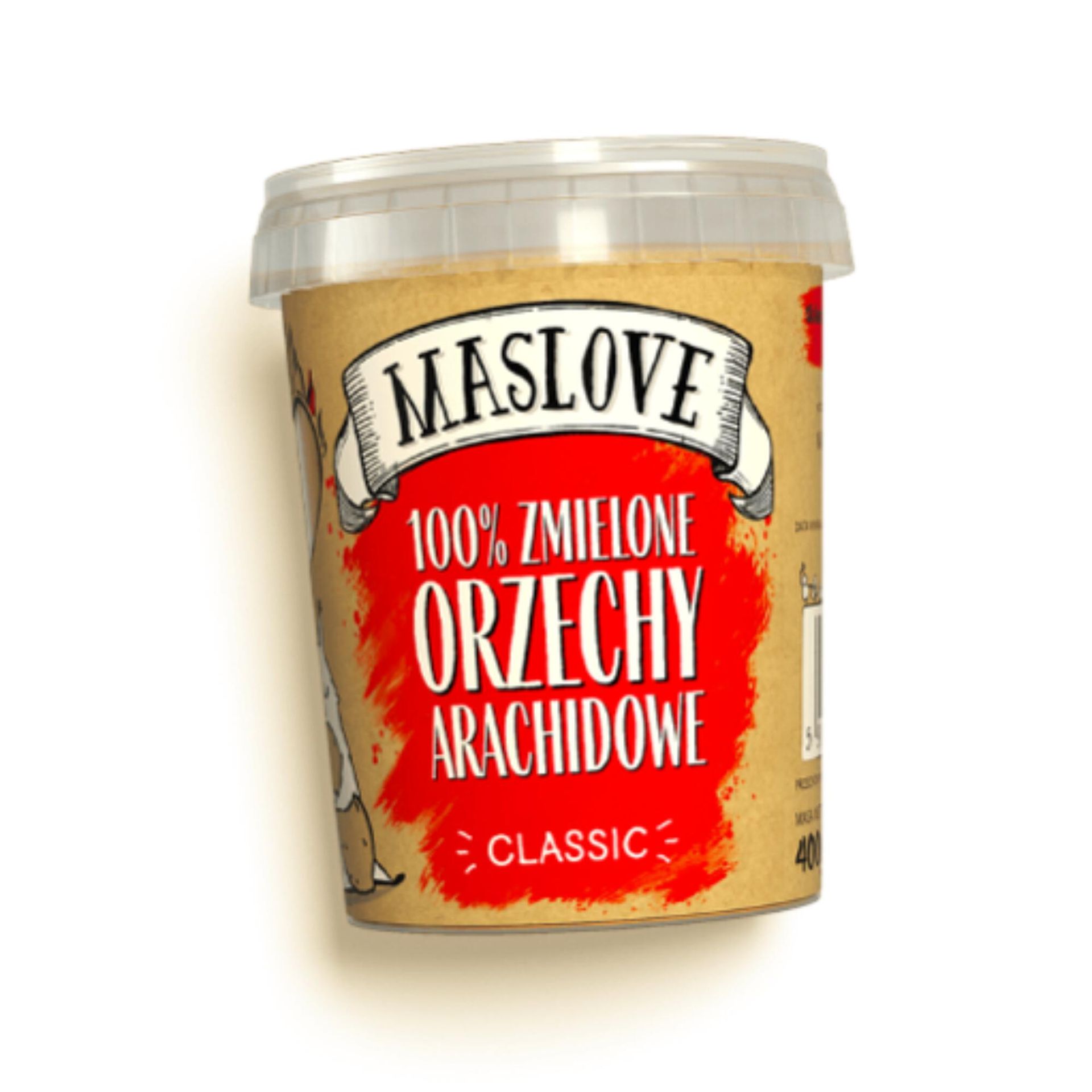 Maslove masło Arachidowe Classic 400 g - Maslove 44S_1325