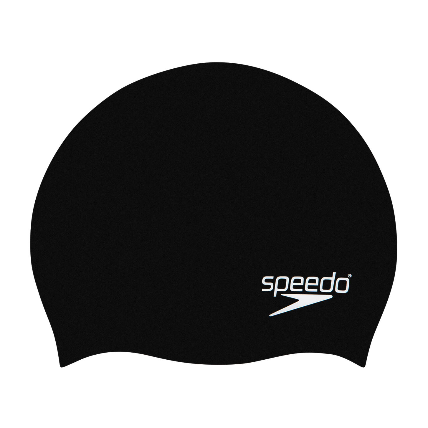 Speedo Plain Moulded Czepek silikonowy Dzieci, black 2020 Czepki 68-709900001-UNI