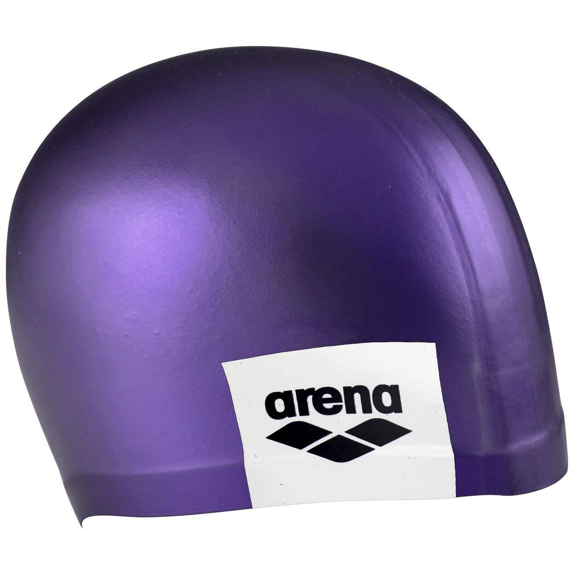 Arena Logo Moulded Czepek pływacki, purple 2021 Czepki pływackie 1912-203-0
