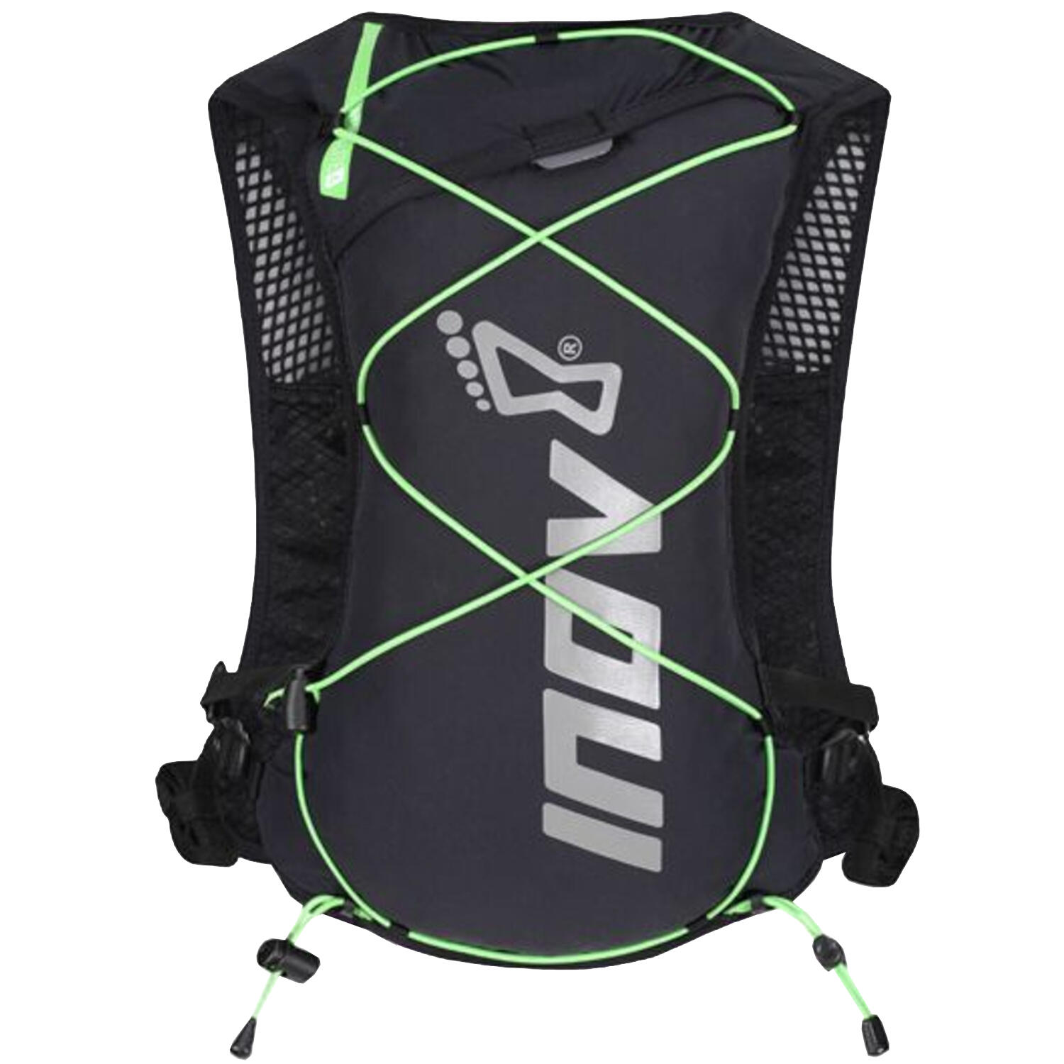 Inov-8 VentureLite 4 Vest, black/green 2021 Plecaki do biegania 000974-BKGN-01-Std