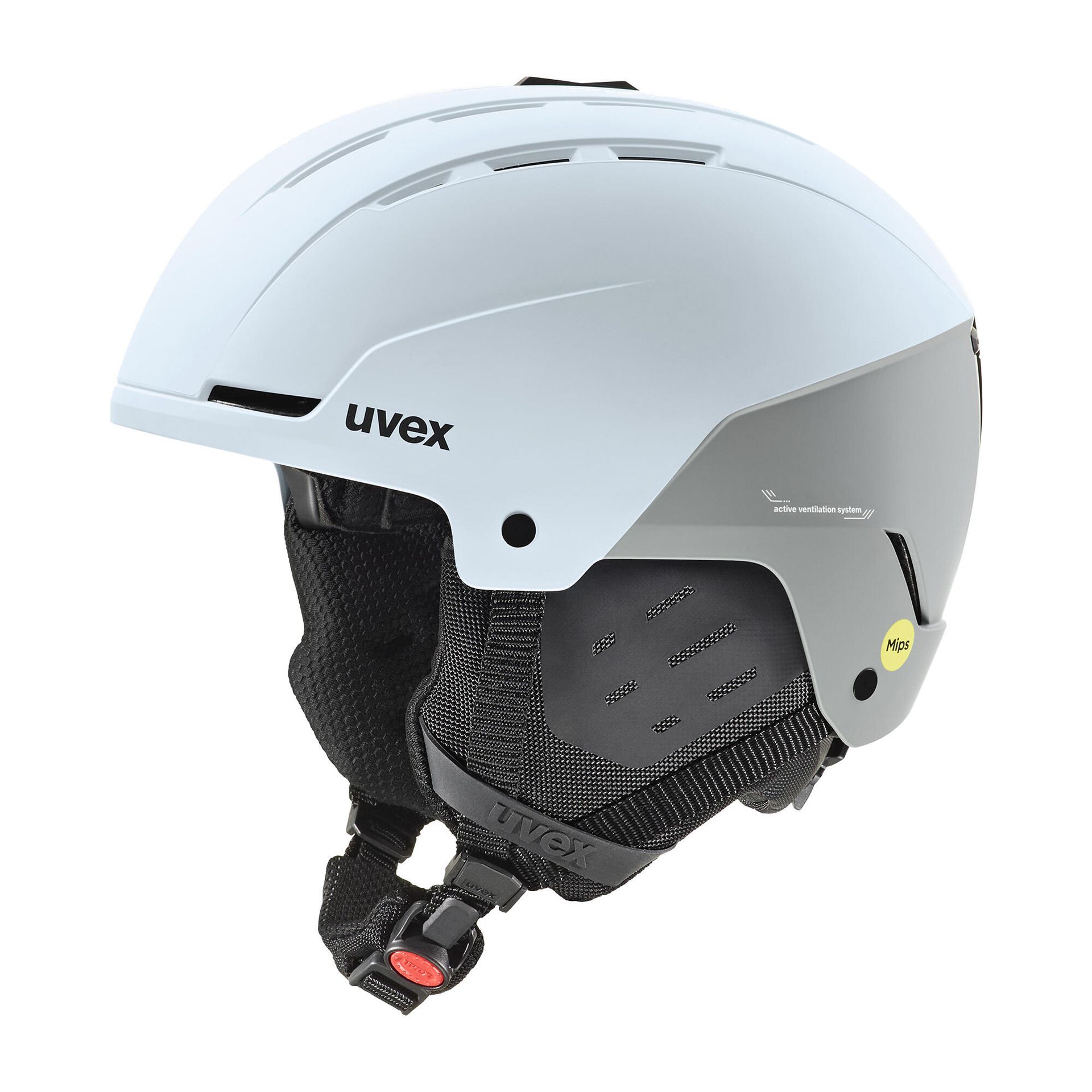 Uvex, Stance MIPS, kask narciarski, jasnoniebieski/szary