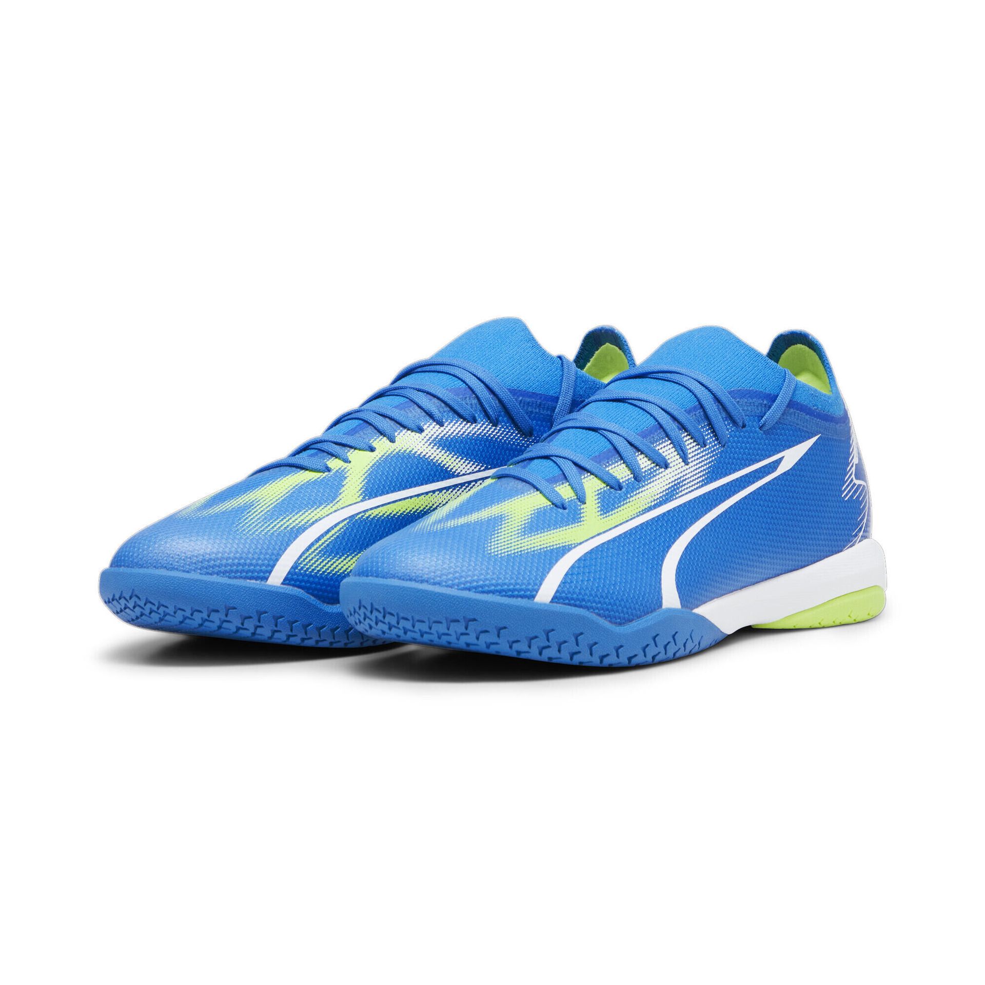 Buty piłkarskie męskie PUMA Ultra Match IT ultra blue/puma white/pro green