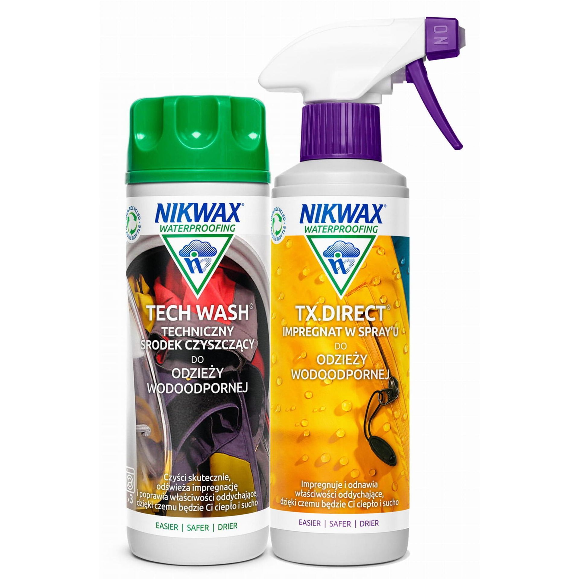 Nikwax Zestaw TWIN TECH WASH + TX.DIRECT SPRAY ON