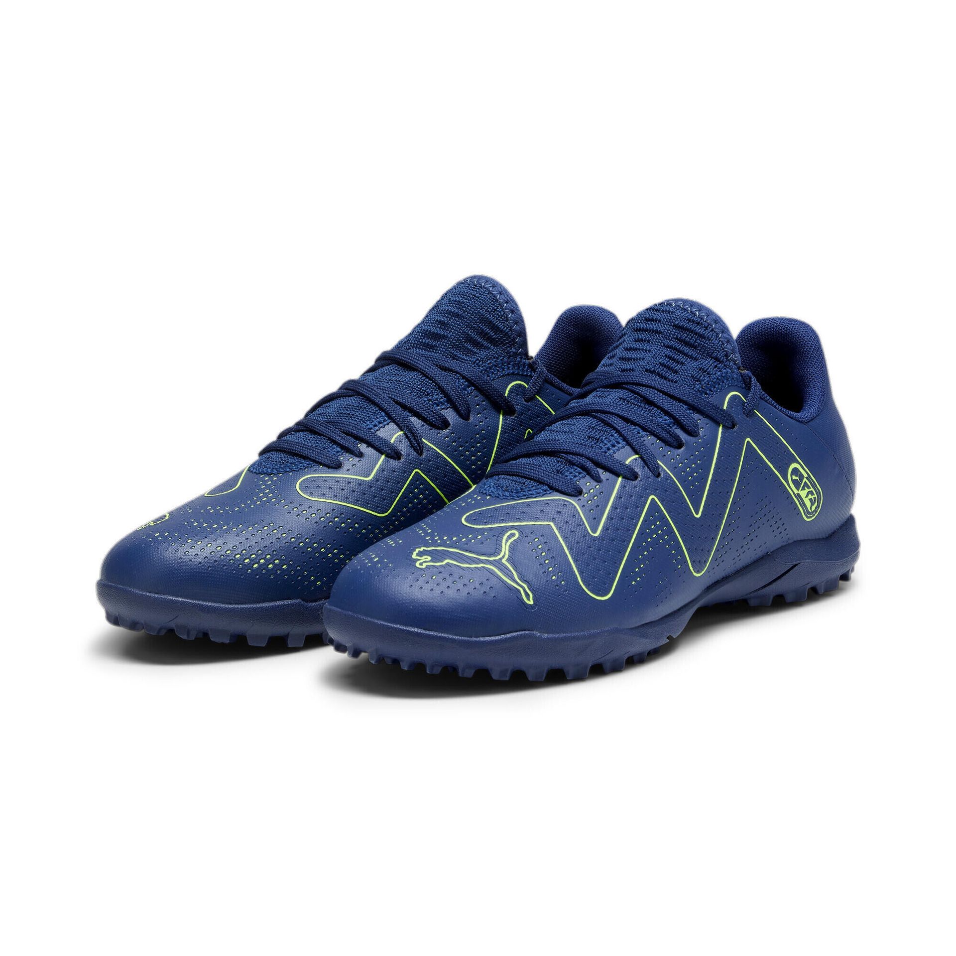 Buty piłkarskie dziecięce PUMA Future Play TT persian blue/pro green