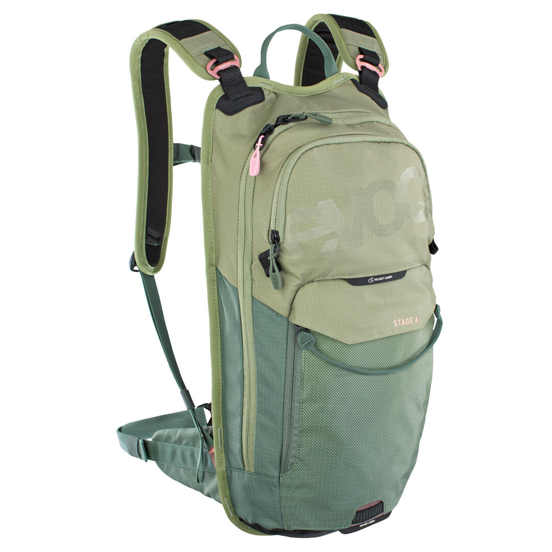 Plecak turystyczny rowerowy Evoc Stage 6 light olive - olive 100208303