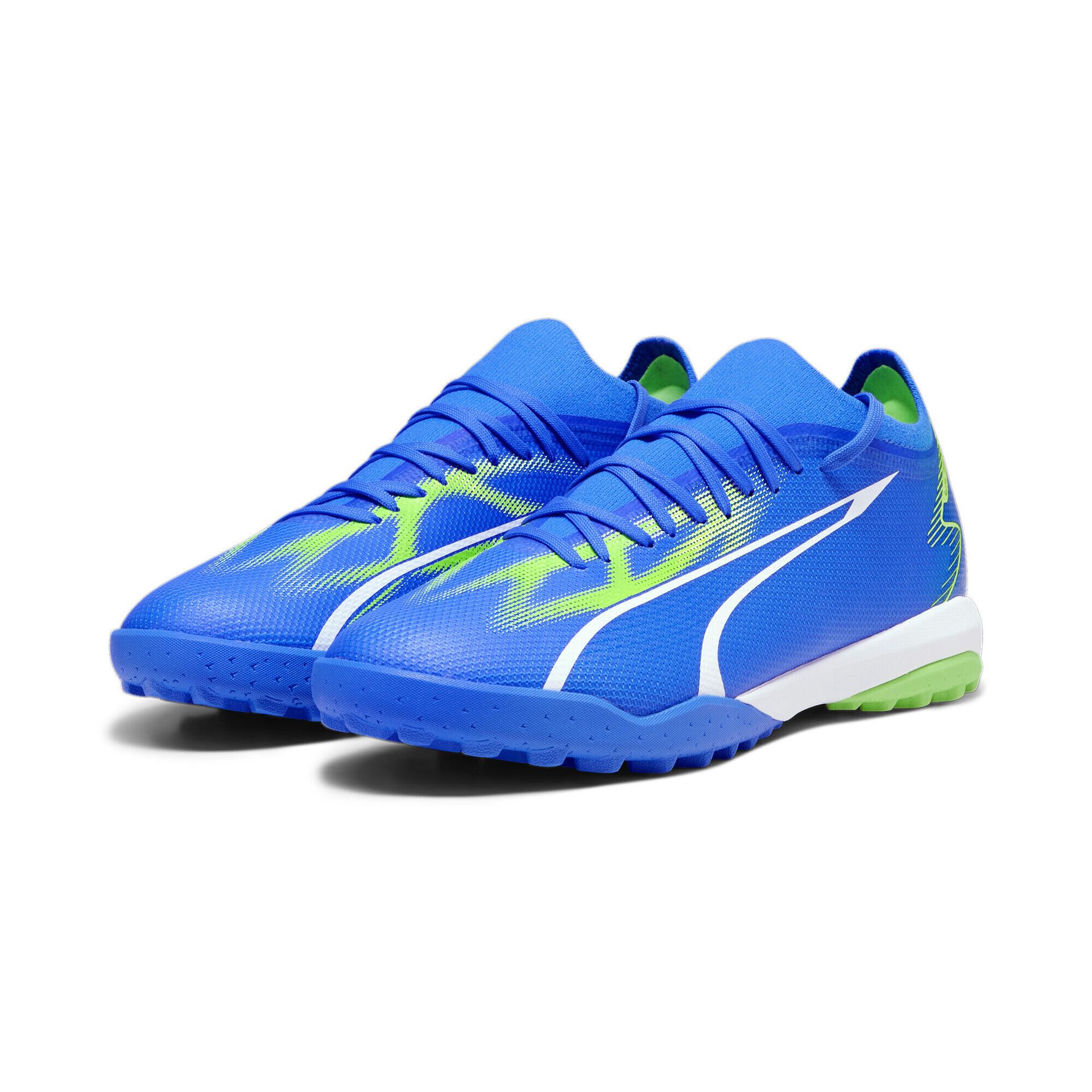 Buty piłkarskie męskie PUMA Ultra Match TT ultra blue/puma white/pro green