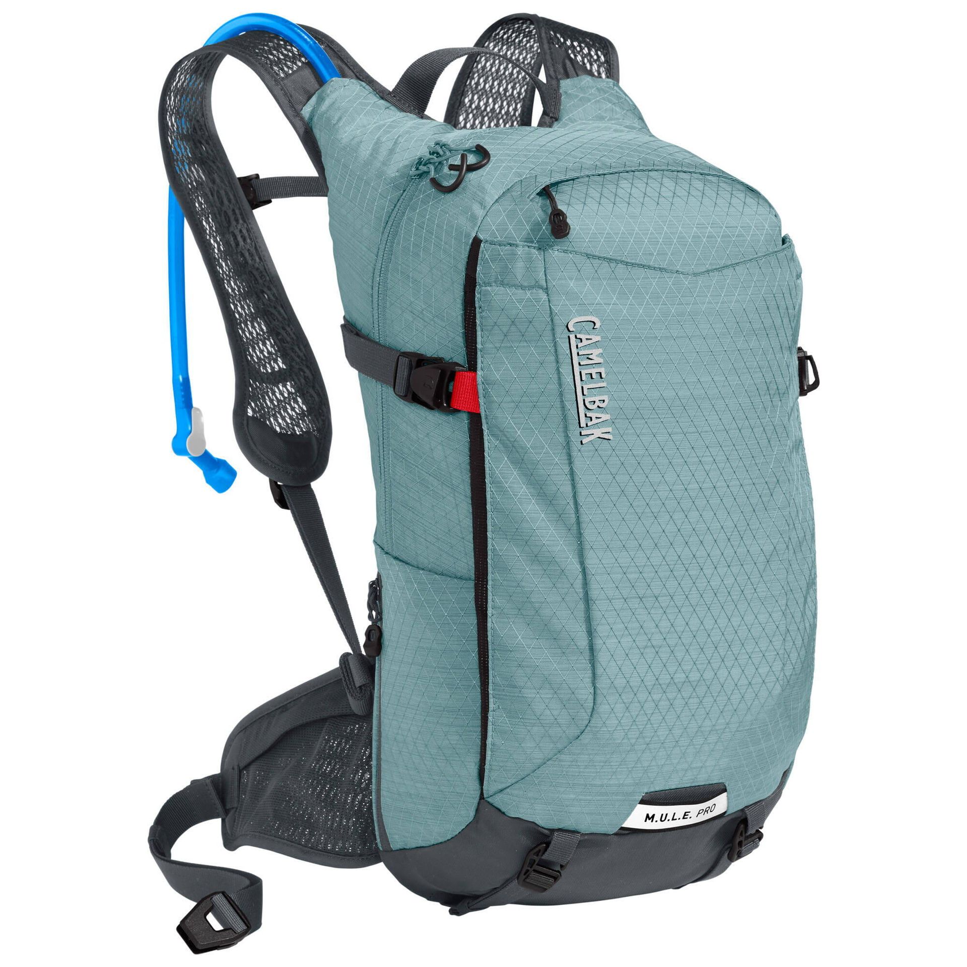 Camelbak Unisex dla dorosłych M.U.L.E. Pro 14 plecak, Mineral Blue/Charcoal, One Size 3090412