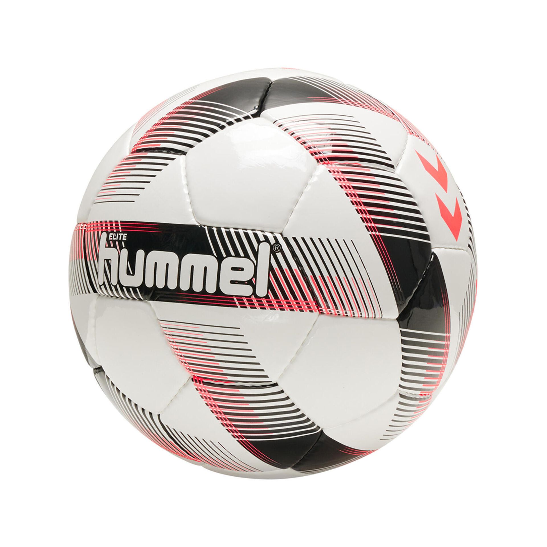 Piłka do piłki nożnej Hummel Elite FB white/black/red rozmiar 5