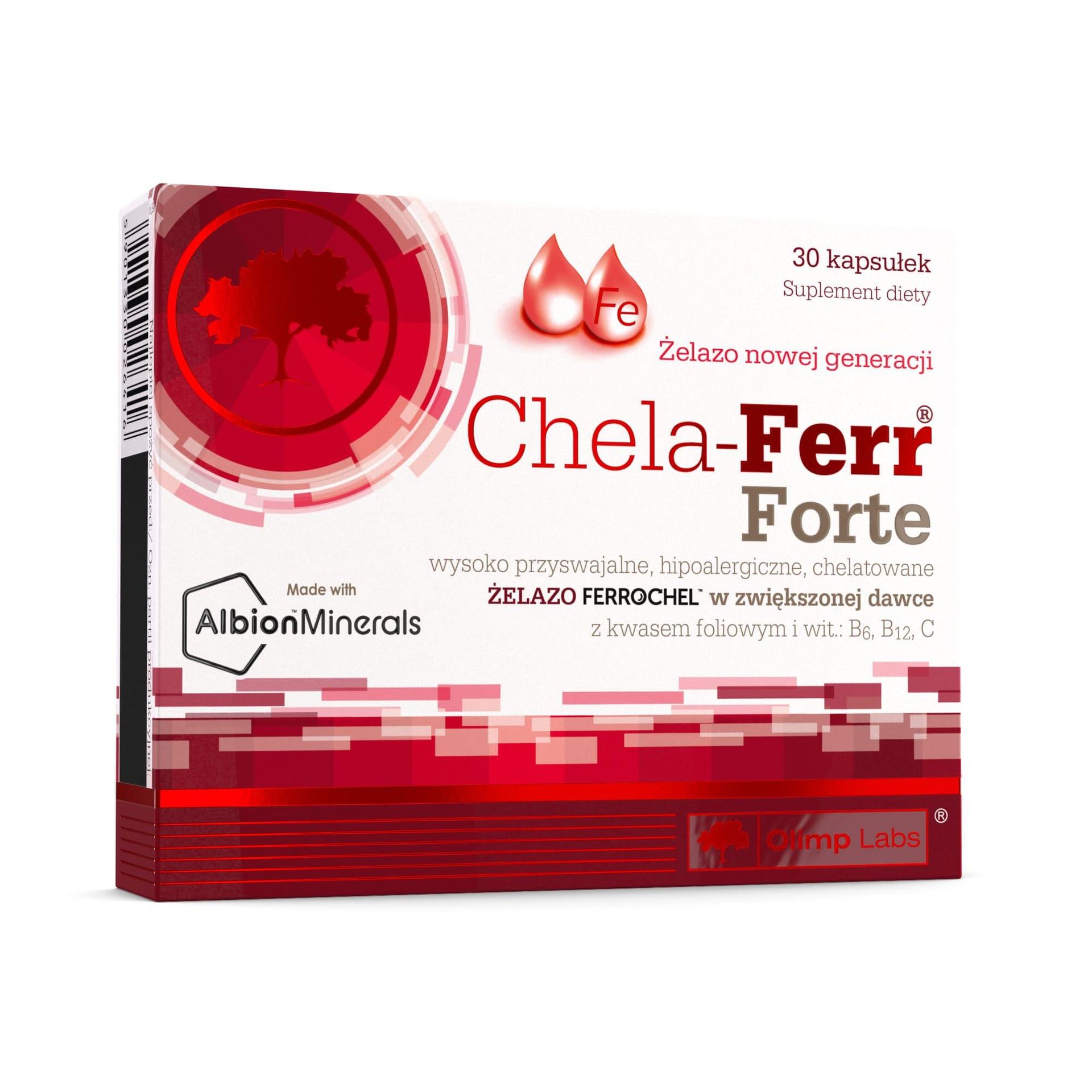 Olimp Chela Ferr Forte, 30 kapsułek