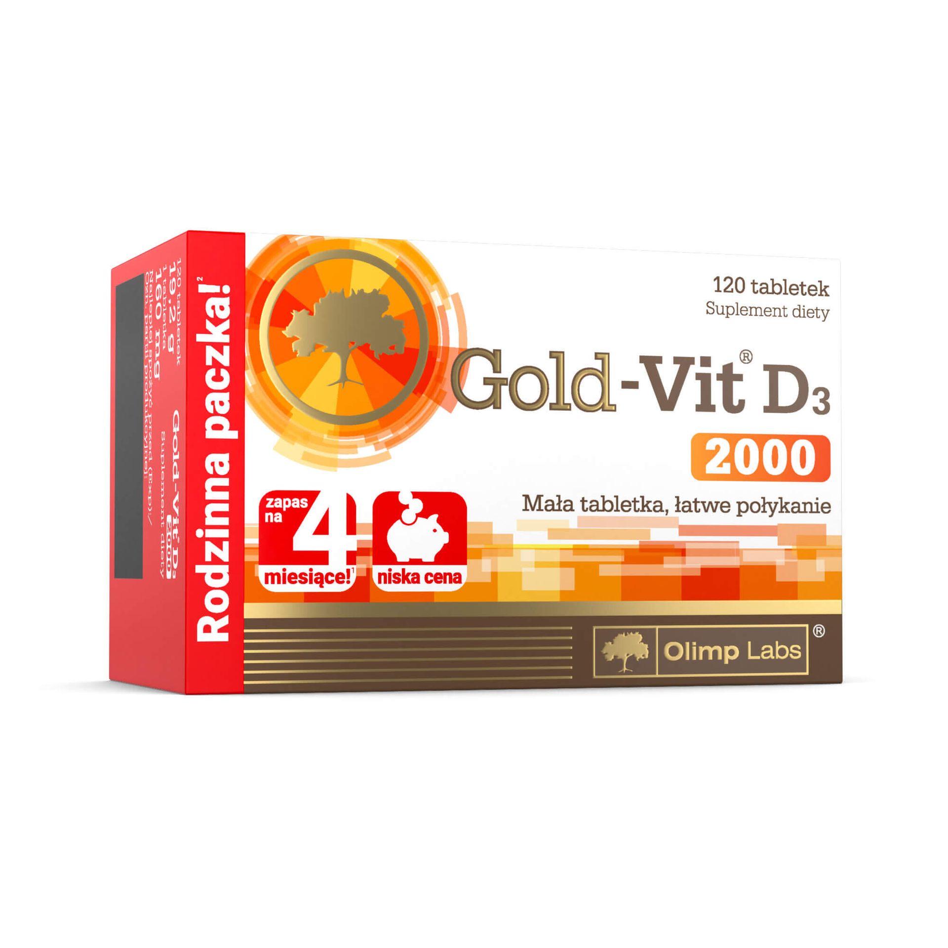 Olimp LABS gold-vit D3 2000 x 120 tabl