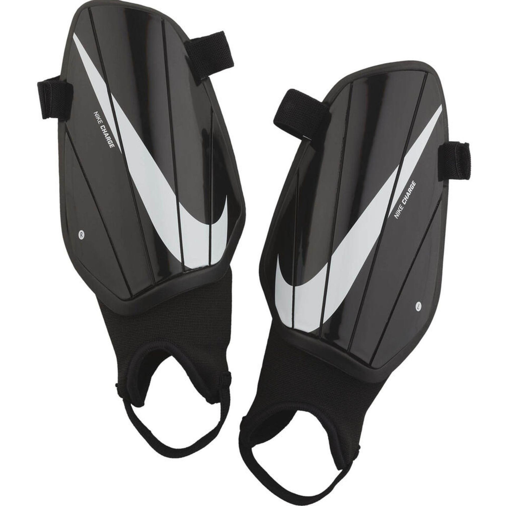 Nike, Nagolenniki, NK Charge GRD SP2164 010, czarny, rozmiar L