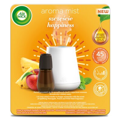 AIR WICK Aromatyczna Mgiełka Szczęście Komplet
