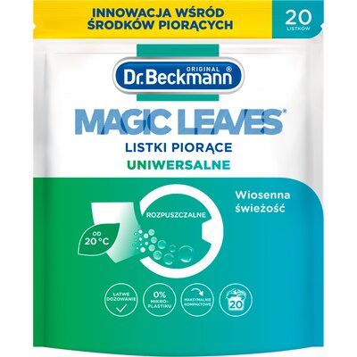 Dr.Beckmann Chusteczki Do Prania Magic Leaves 20szt Wiosenna Świeżość...