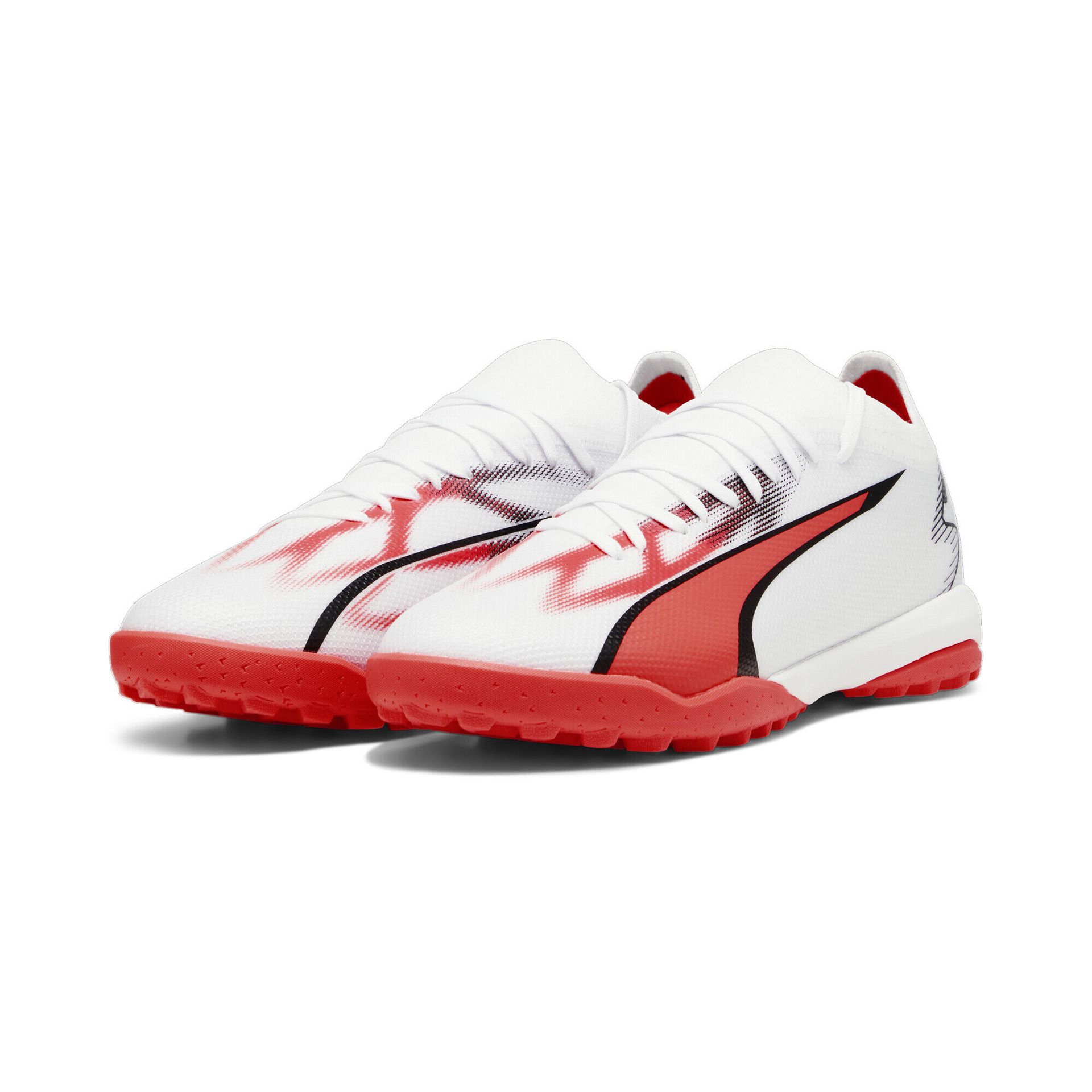 Buty piłkarskie męskie PUMA Ultra Match TT puma white/puma black/fire orchid