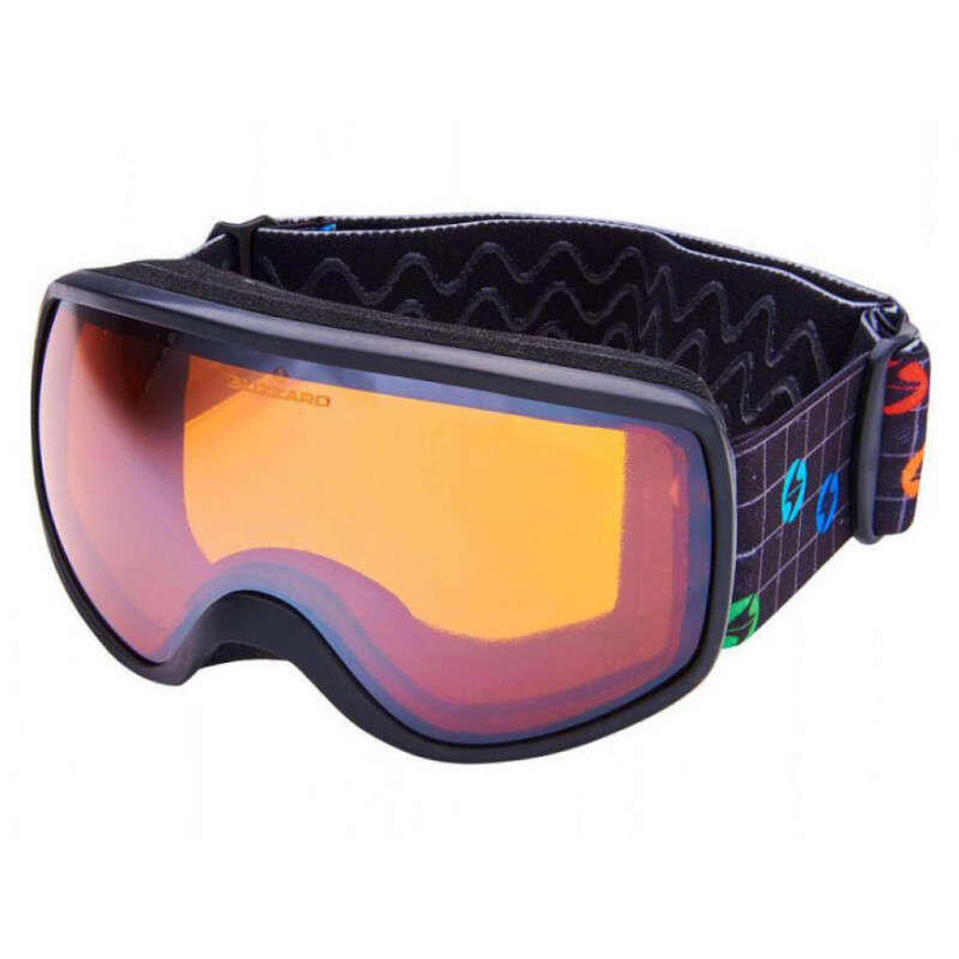 Gogle Blizzard 963 Black Amber / Silver Mirror 2023