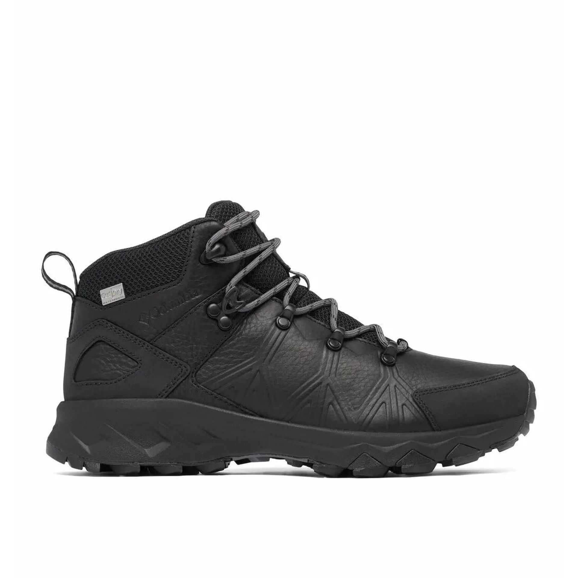 Columbia Damskie buty trekkingowe Peakfreak Ii Mid Outdry ze skóry, Czarny grafit, 37 EU