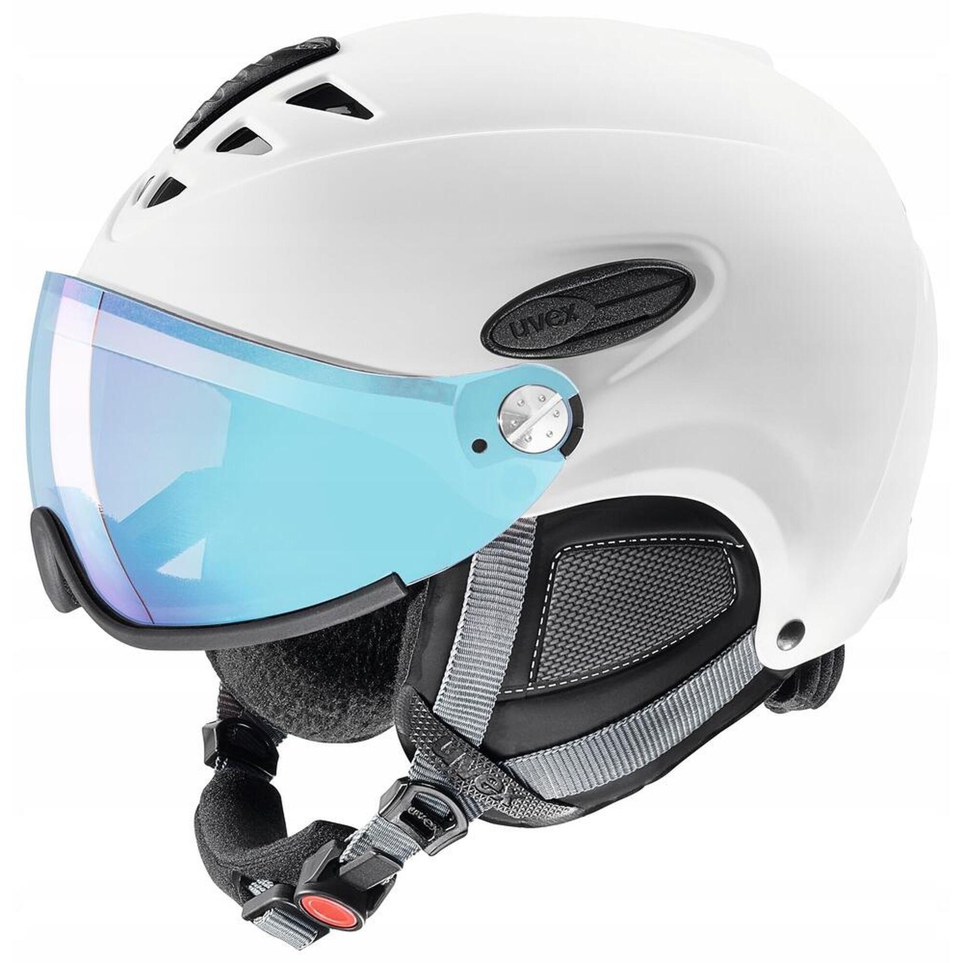 Uvex hlmt 300 vario 2018 biaŁy KASK 300 VARIO 60-61 WHITE