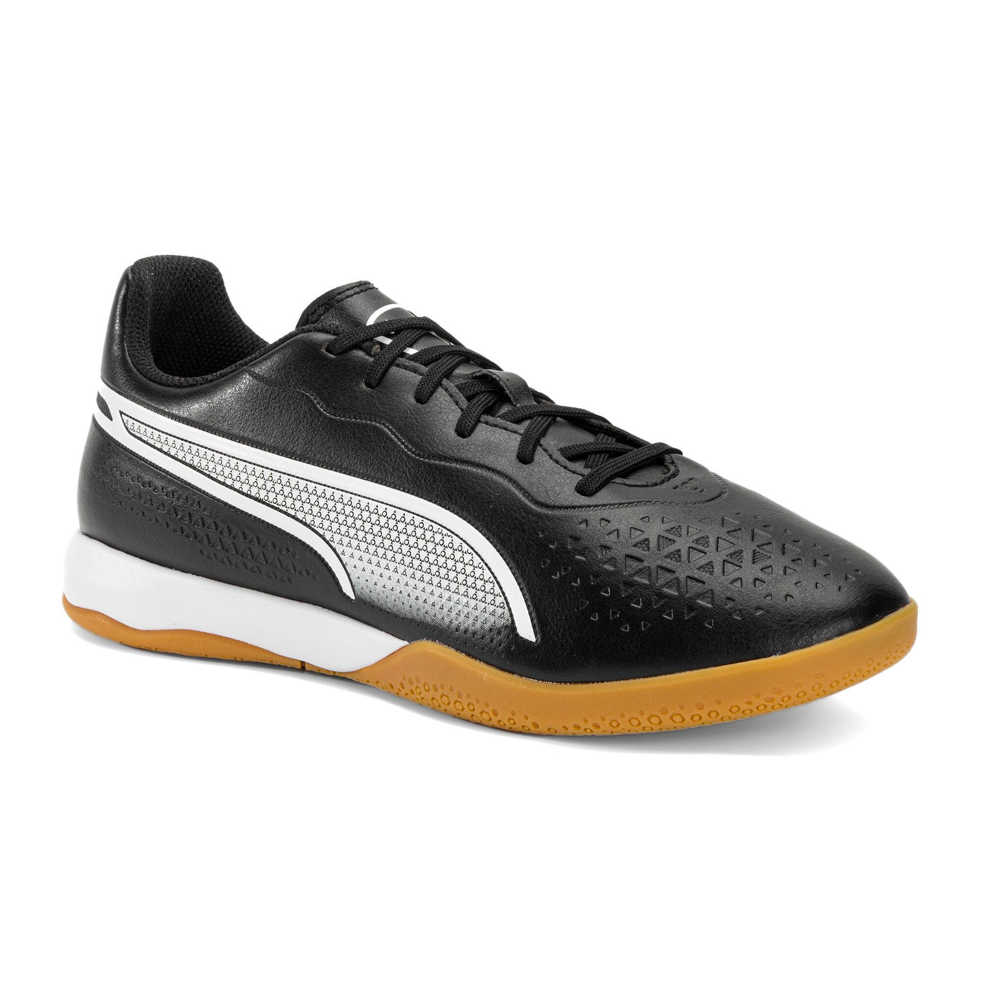 Buty piłkarskie męskie PUMA King Match IT puma black/puma white