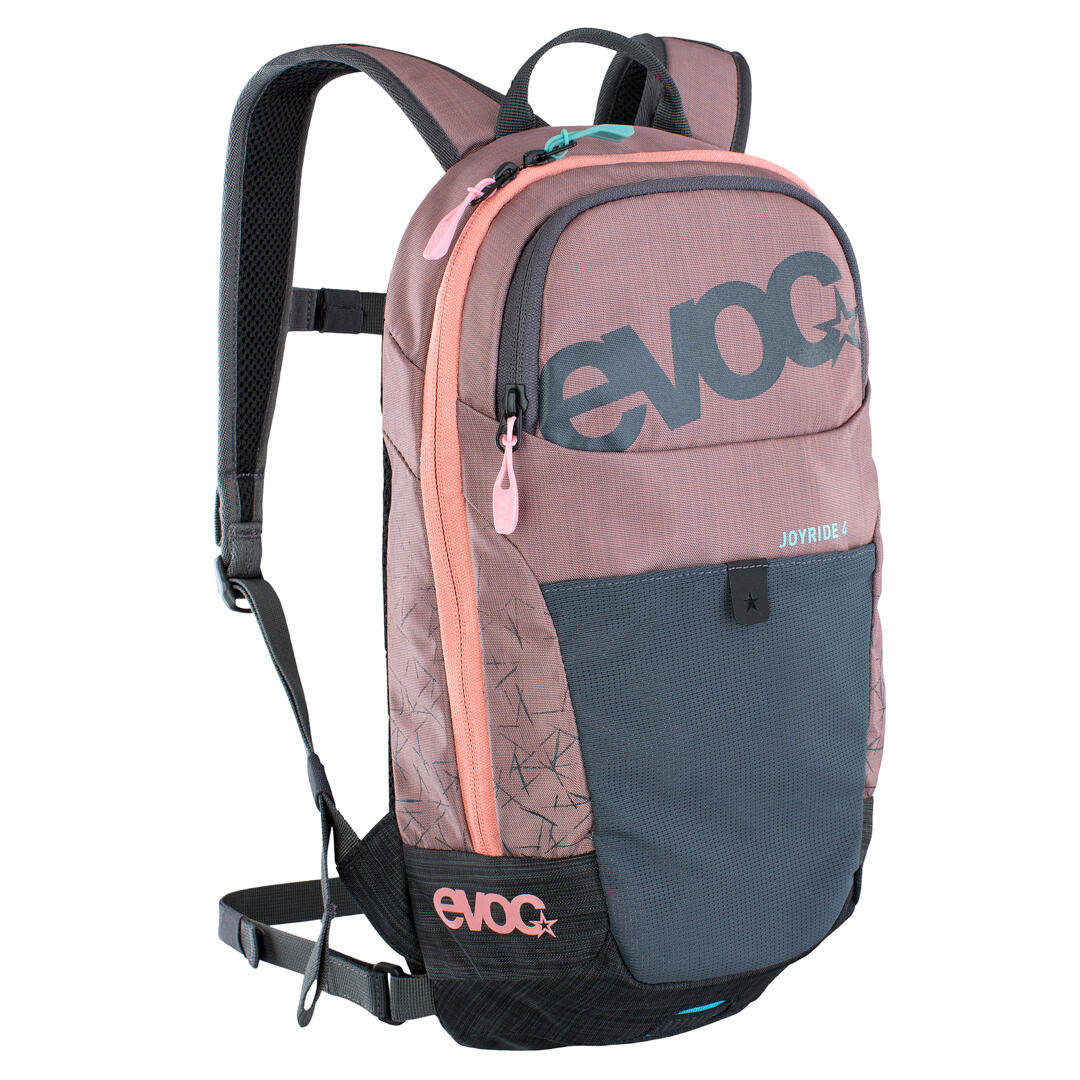 Plecak rowerowy turystyczny dla dzieci Evoc Joyride 4 dusty pink - carbon grey 100317518