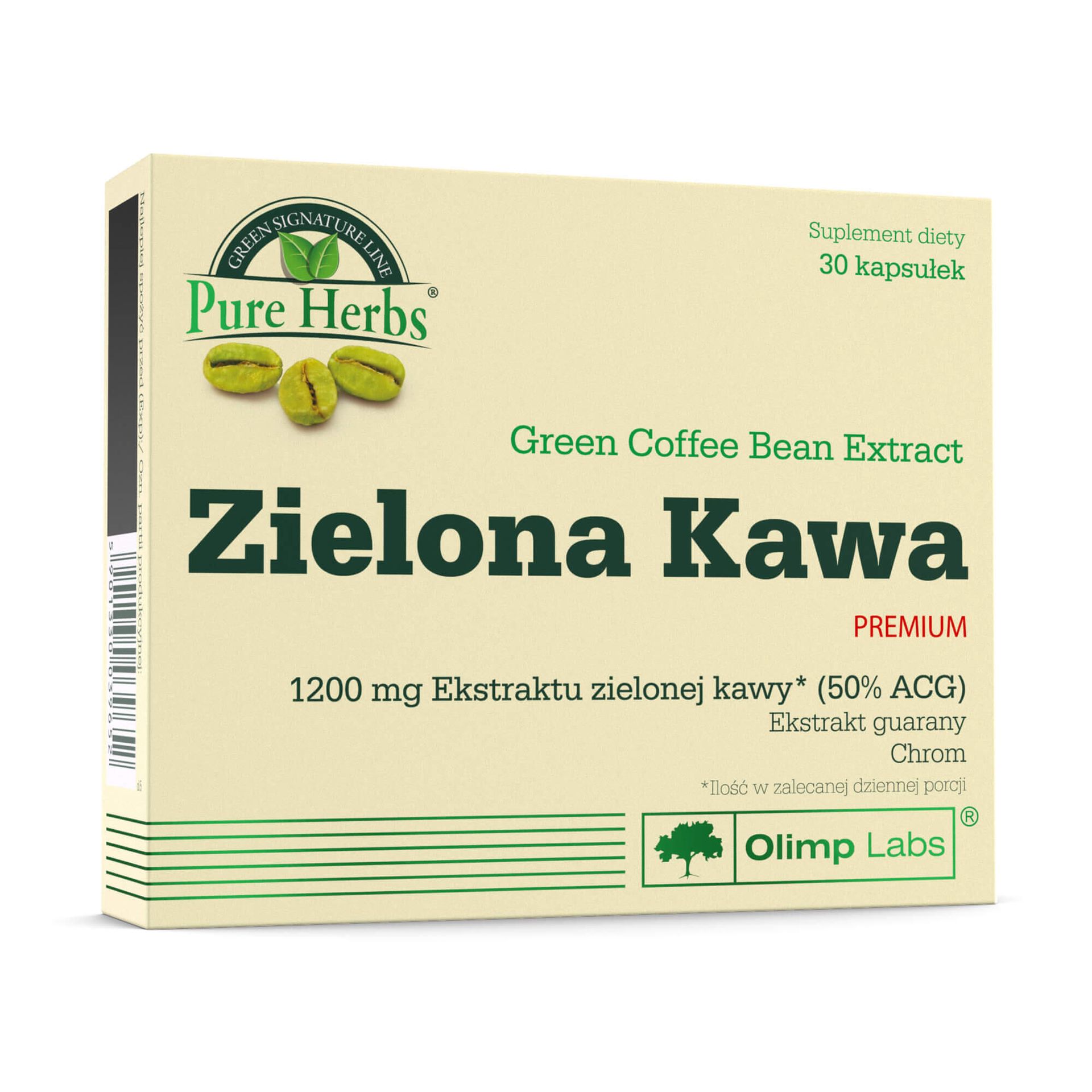 Olimp ZIELONA KAWA PREMIUM 30szt.