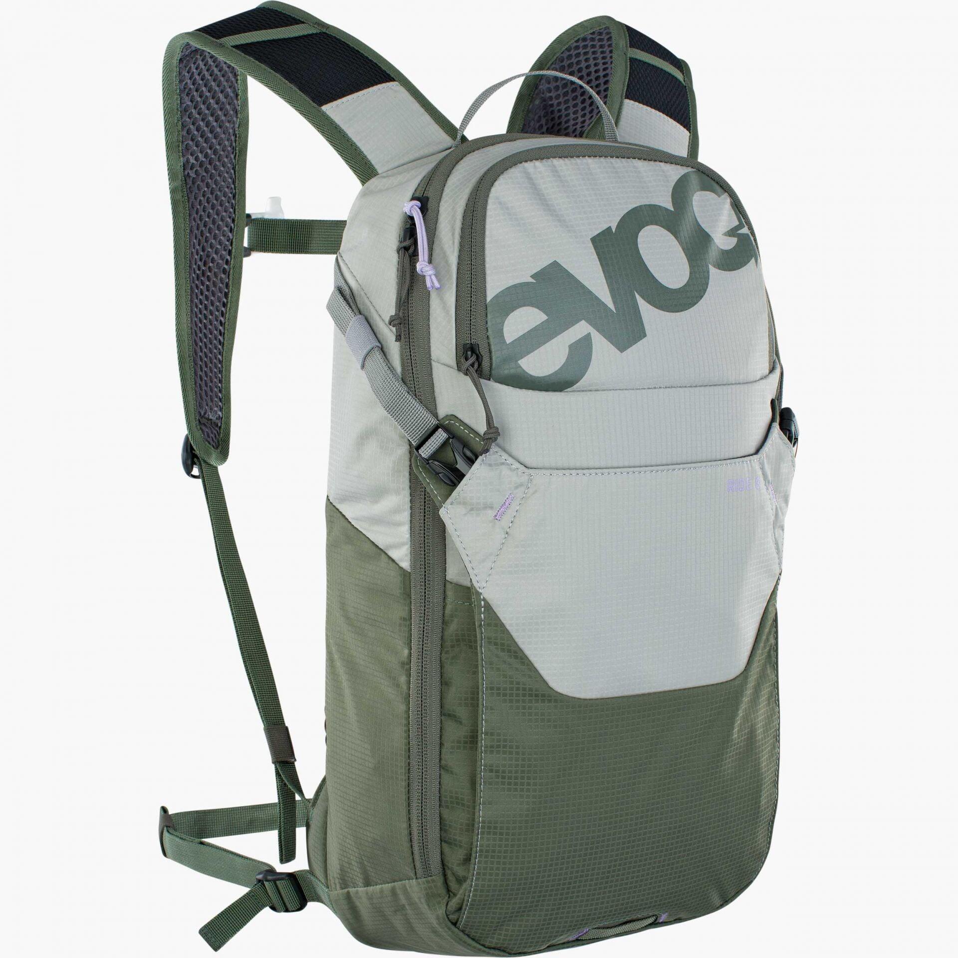 Plecak turystyczny rowerowy Evoc Ride 8 stone - dark olive 100322135