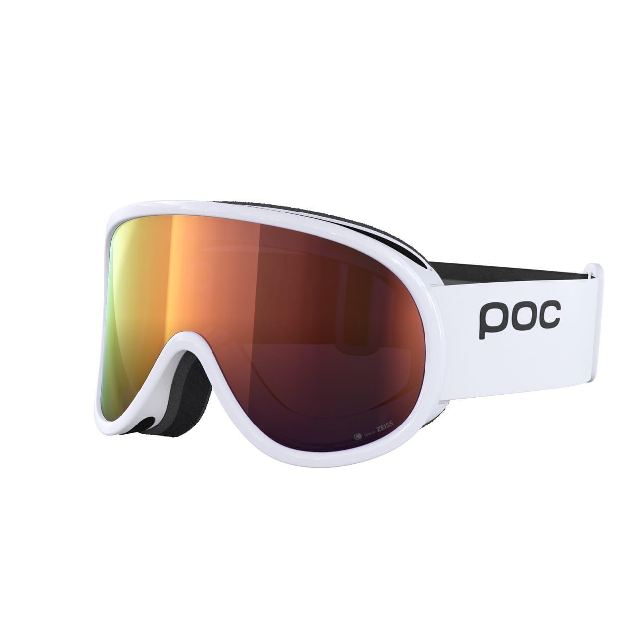 Gogle POC Retina Mid biało pomarańczowe