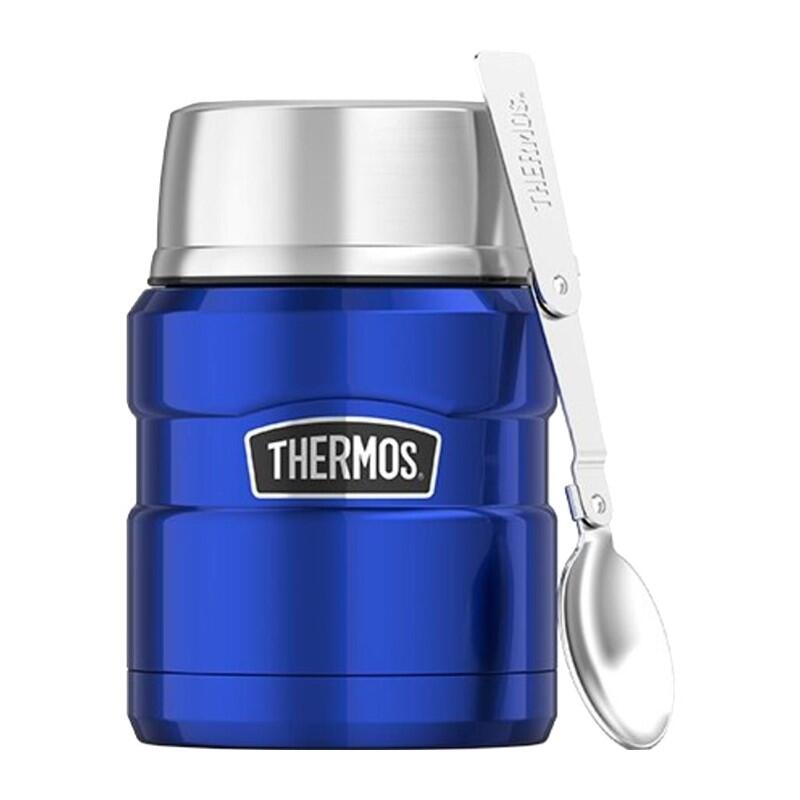 Thermos Termos na jedzenie 470 ml z łyżką niebieski 173026