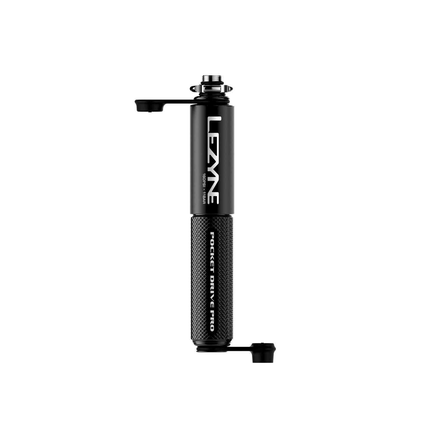 Lezyne Pocket Drive Pro Mini Pump, czarny 2022 Mini pompki
