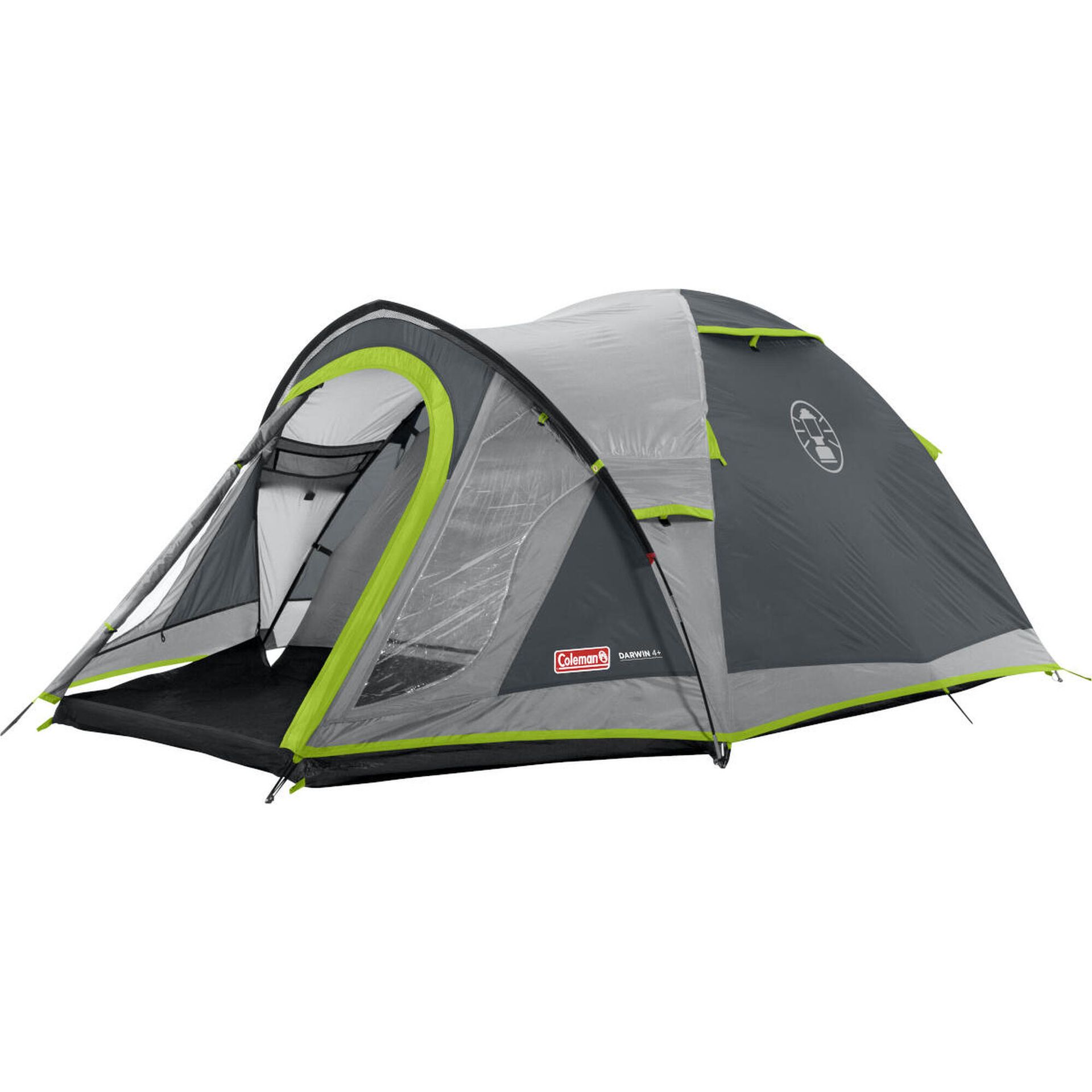 Coleman 'Darwin Plus Dorosły Unisex, Zielony, 4 Osoby