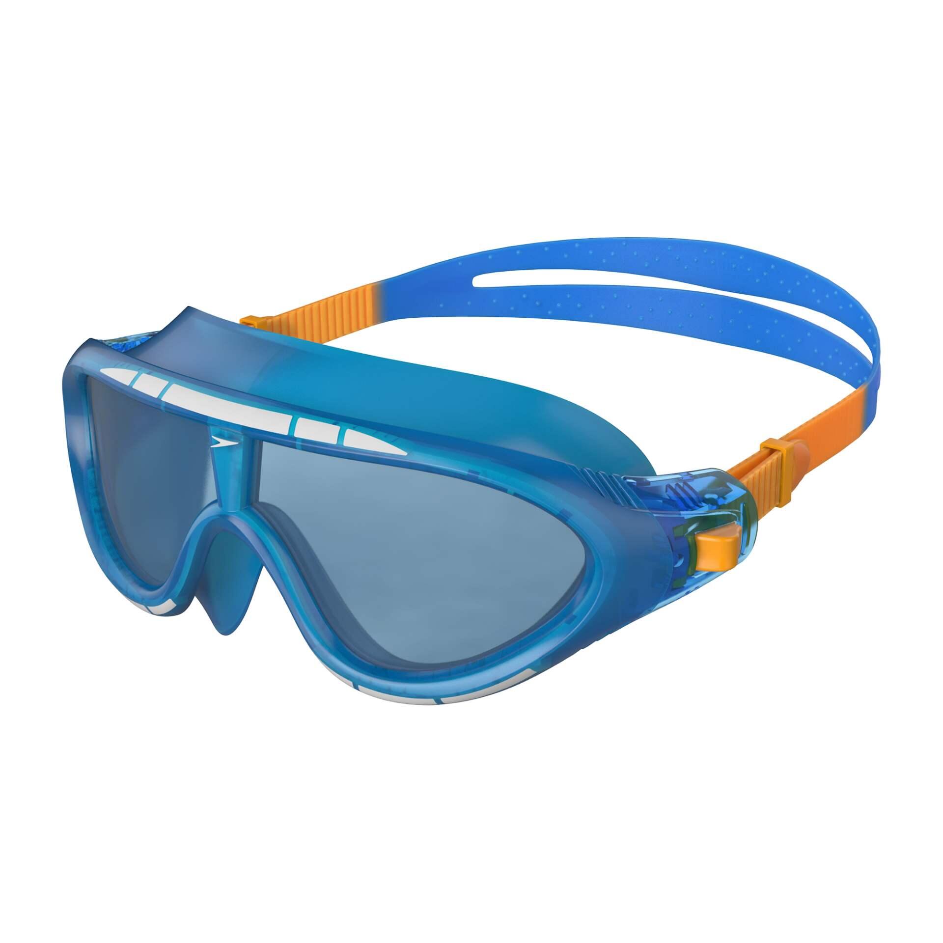 Speedo Biofuse Rift Okulary pływackie Dzieci, blue/orange 2020 Okulary do pływania