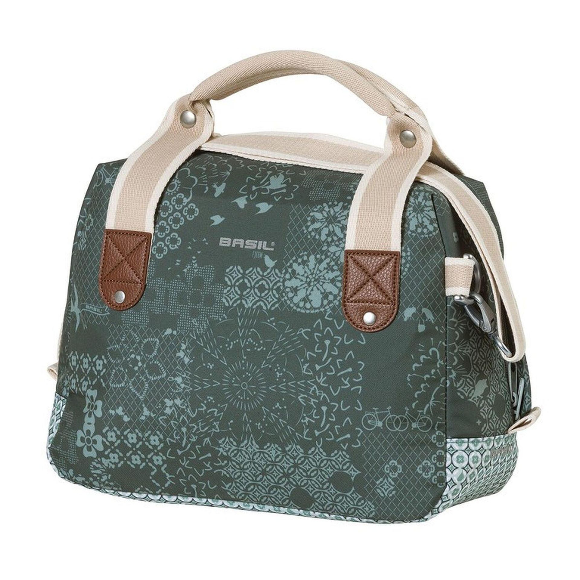 Basil Bohme City KF Torba na kierownicę 8l, forest green 2021 Torby na kierownicę 18014