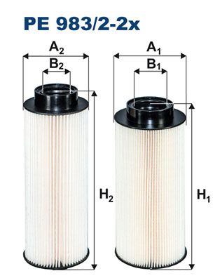 Filtron Filtr Paliwa PE983/2-2X