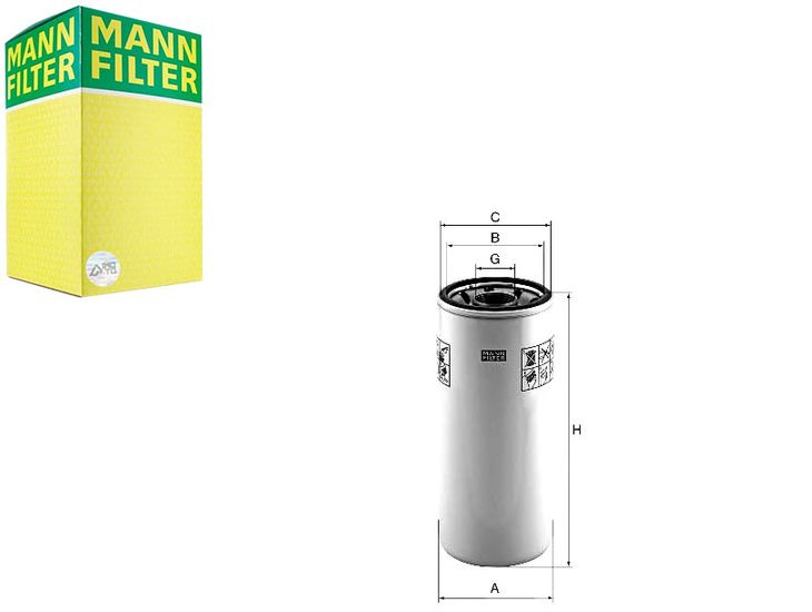 MANN Filtr oleju W 11 011