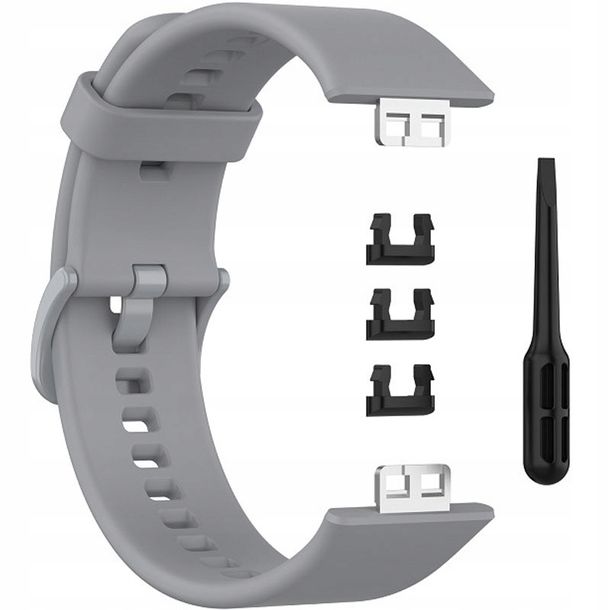 Pasek Opaska Do Huawei Watch Fit Szary