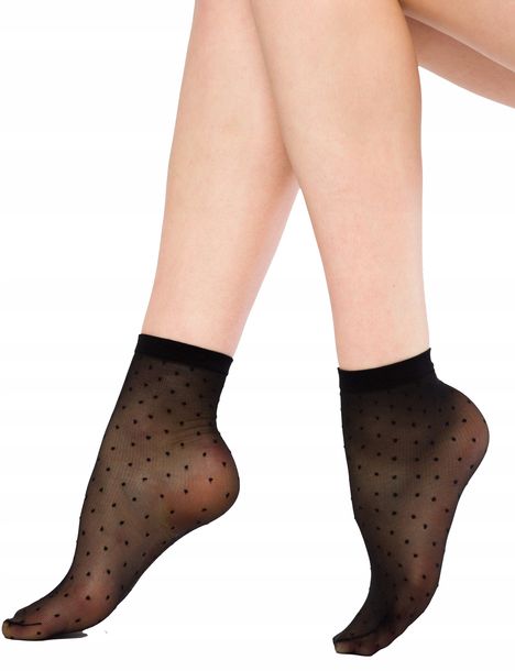 Skarpetki kropki kropeczki modne włoskie calze