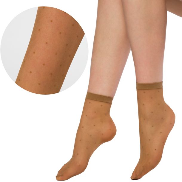 Skarpetki kropki kropeczki modne włoskie calze